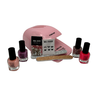 9 PC MANICURE SET WITH DRYER