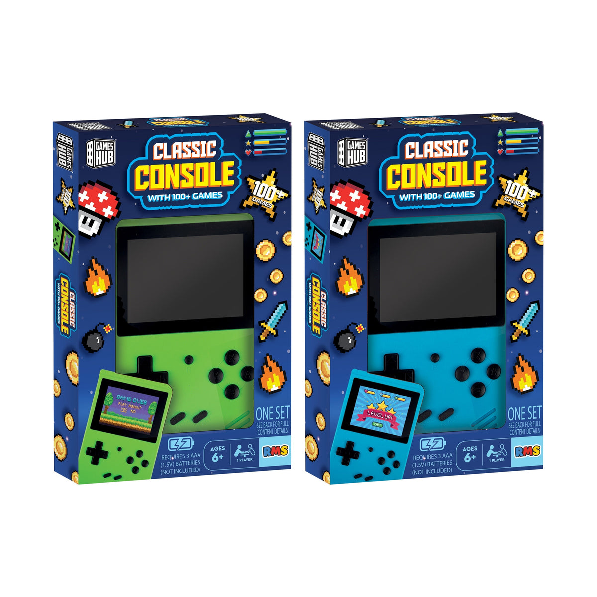 100 CT RETRO GAMES HANDHELD