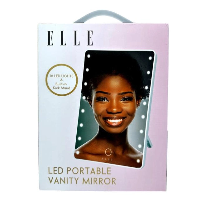16 LED PORTABLE VANITY MIRROR WITH KICK STAND