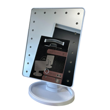 22 LED WHITE VANITY MIRROR