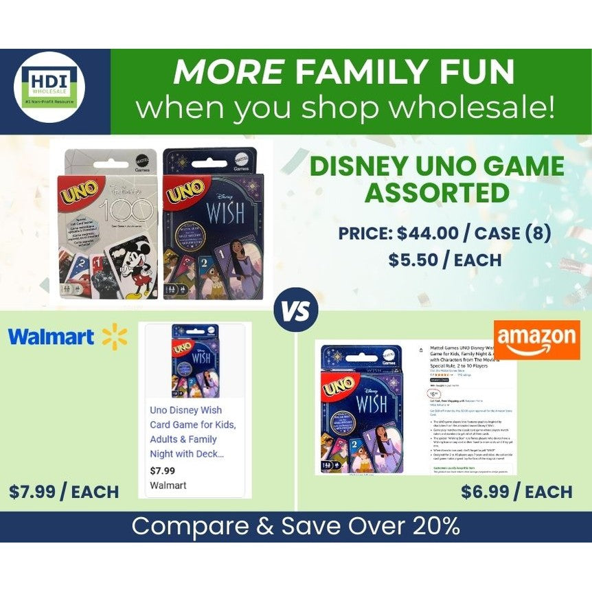 DISNEY UNO CARD GAME ASSORTED