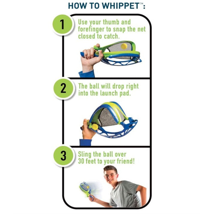 WHIPPET THROW AND CATCH OUTDOOR GAME