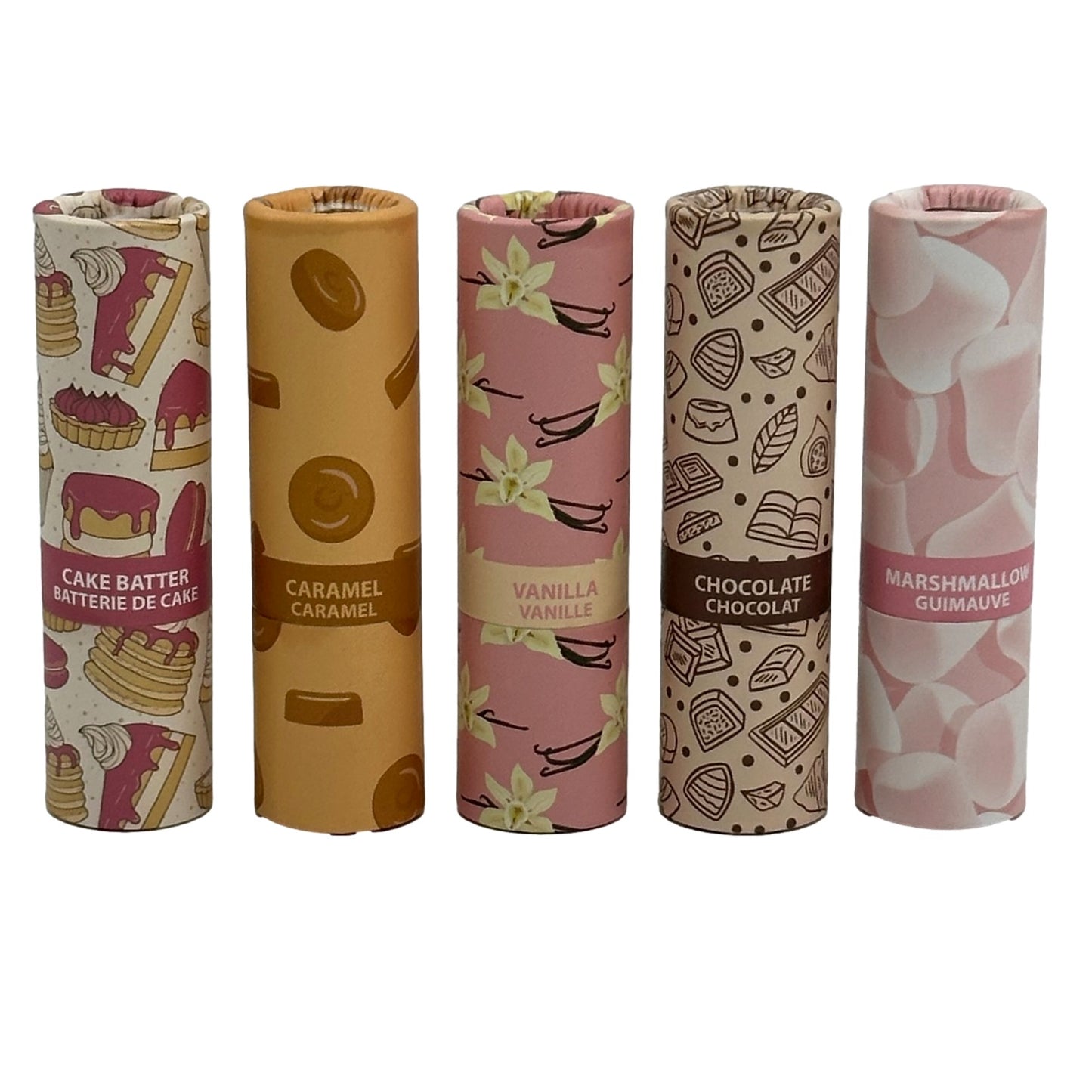5 PC SIMPLY SWEET LIP BALM