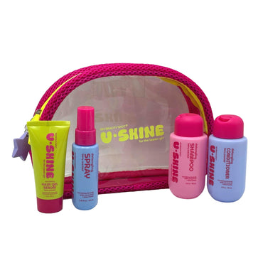 4 PC GIRLS HAIR CARE SET