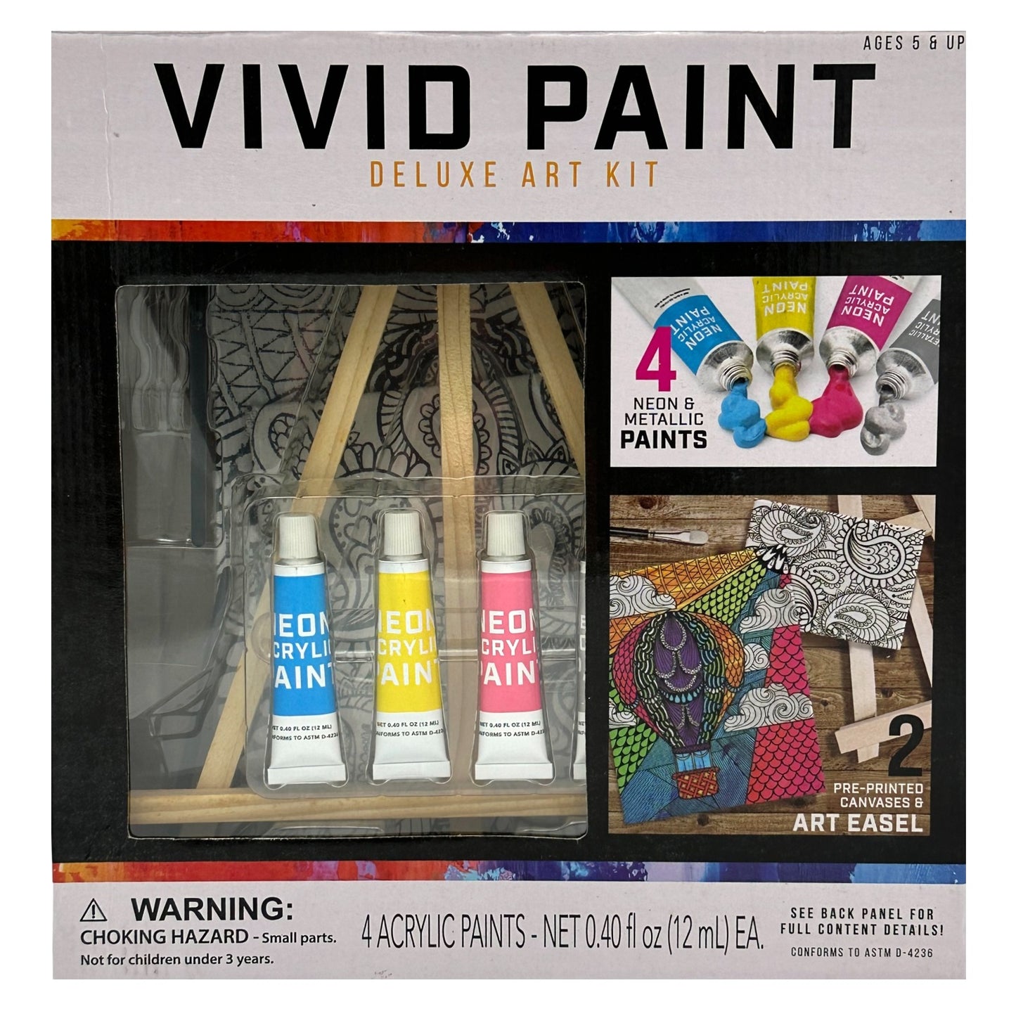 VIVID PAINT DELUXE ART SET