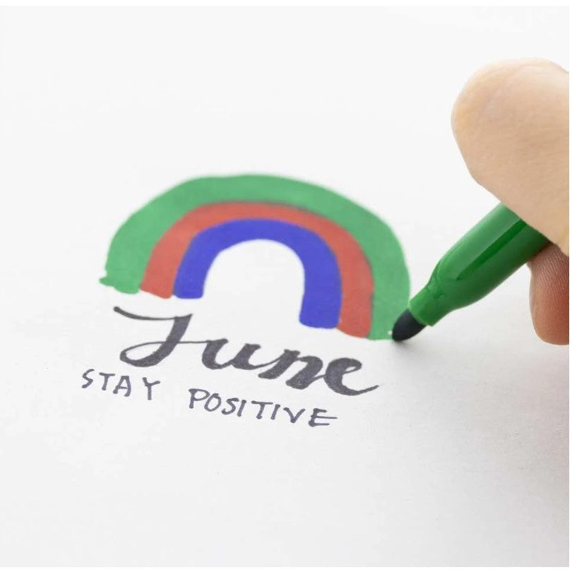 5 CT FINE TIP PERMANENT MARKER MULTI-COLOR