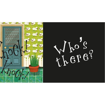 KNOCK! KNOCK! WHO'S IN THERE? HARDCOVER STORY BOOK