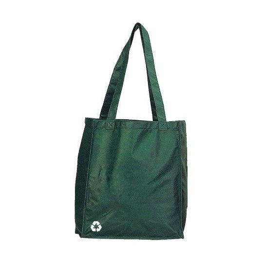 14 IN GREEN NONWOVEN TOTE BAG