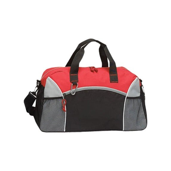 20 IN DUFFEL BAG RED-BLACK-GREY