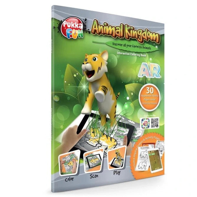 ANIMAL KINGDOM COLORING BOOK AUGMENTED REALITY 4D