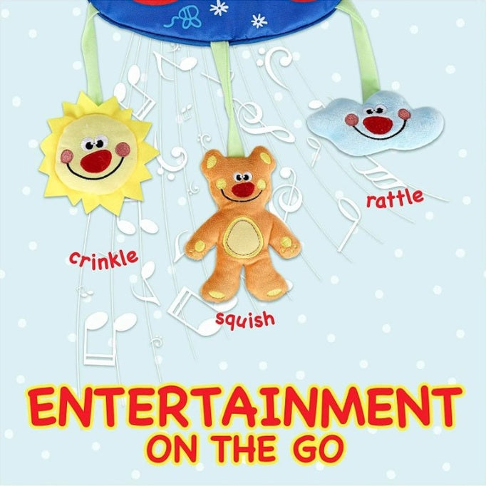 INFANT CAR SEAT TOY WITH MUSIC