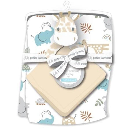 GIRAFFE BLANKET SET