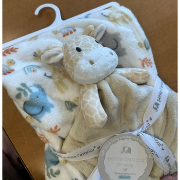 GIRAFFE BLANKET SET