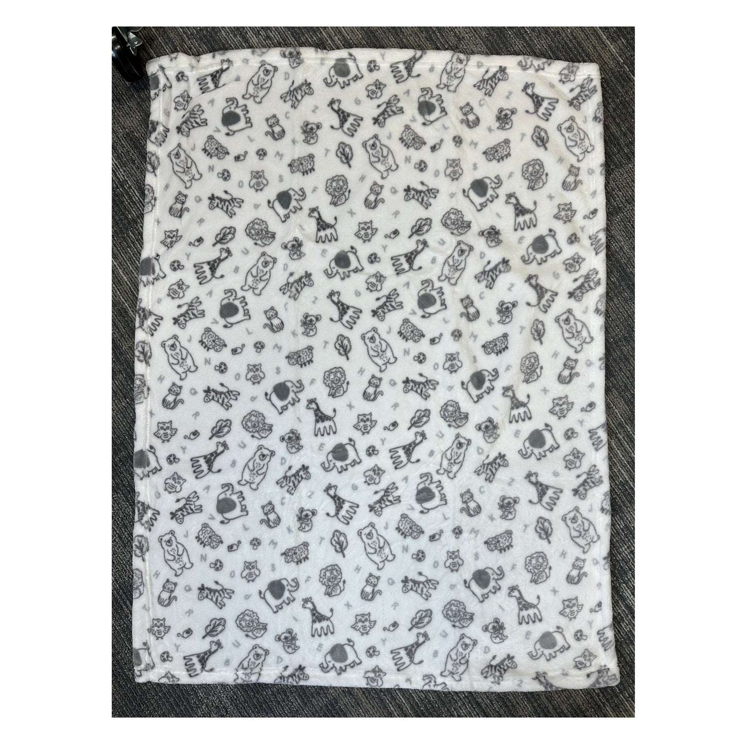 SOFT PLUSH ANIMAL BLANKET