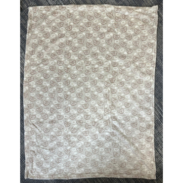 SOFT PLUSH BEARS BLANKET