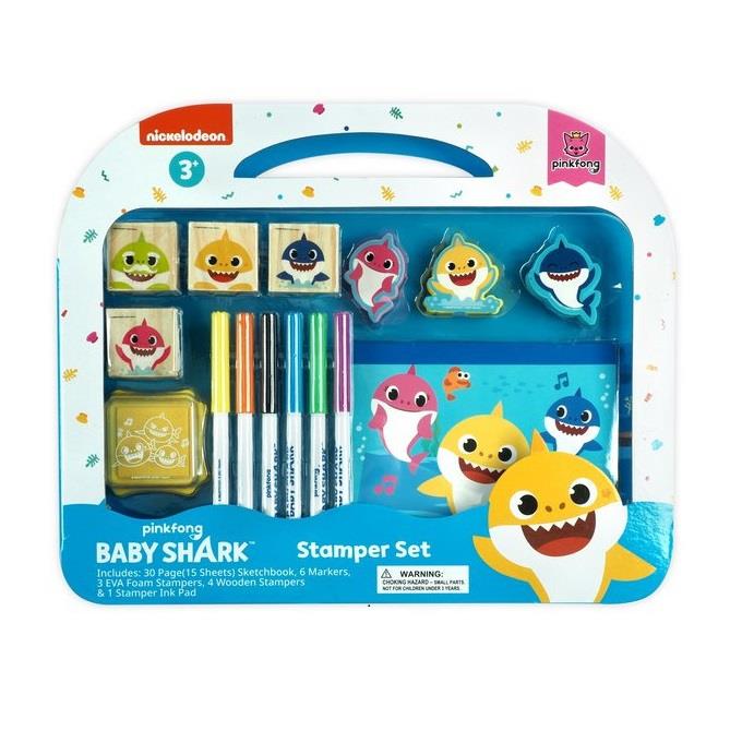 BABY SHARK STAMPER ART SET