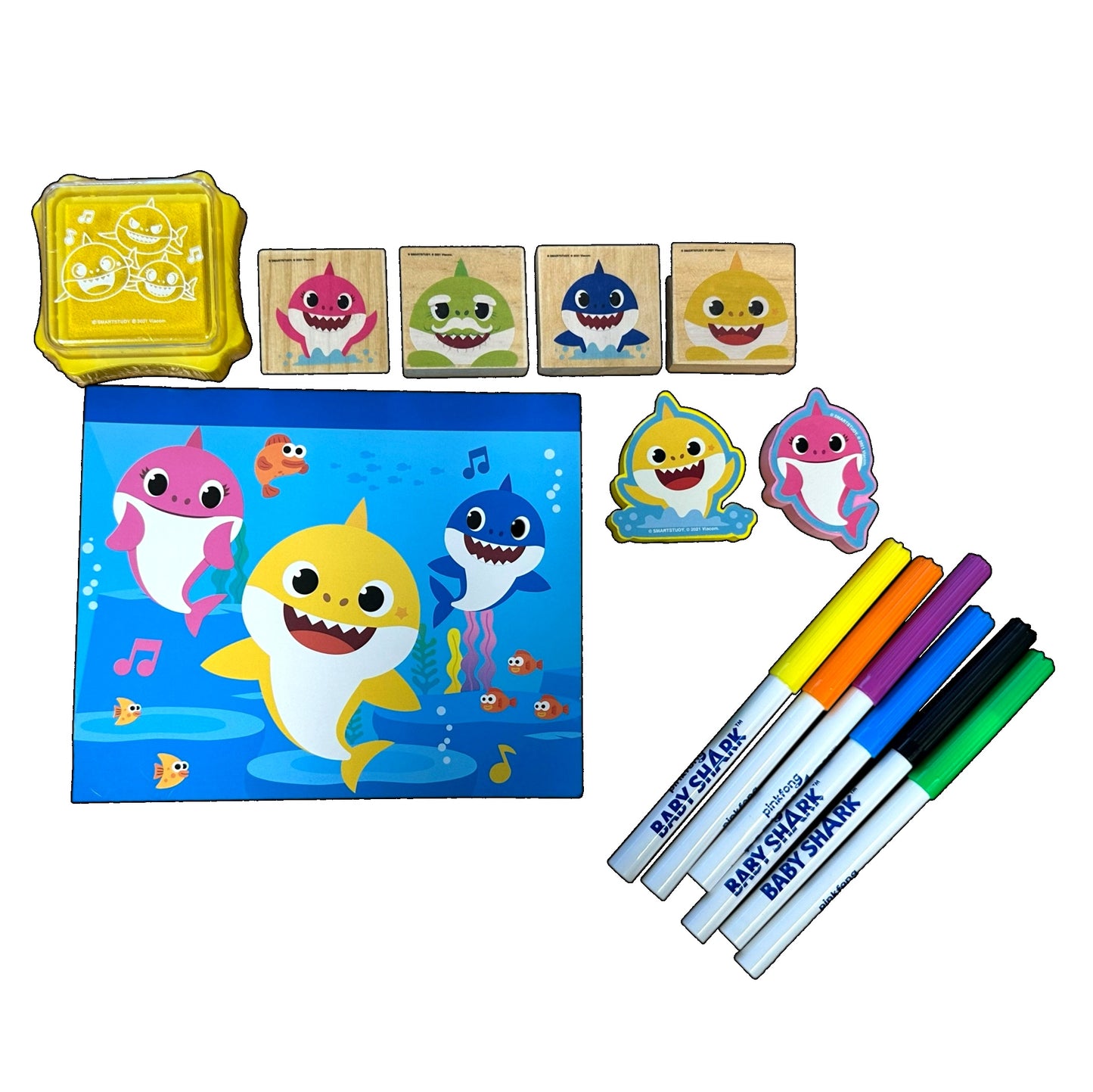 BABY SHARK STAMPER SET