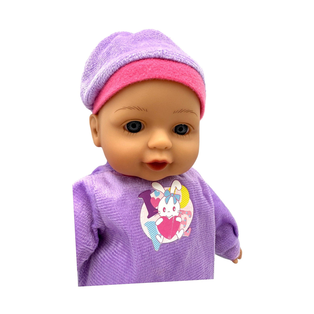 MUÑECA BABY LILLY DE 13 AÑOS BLANCA Y BIBERÓN