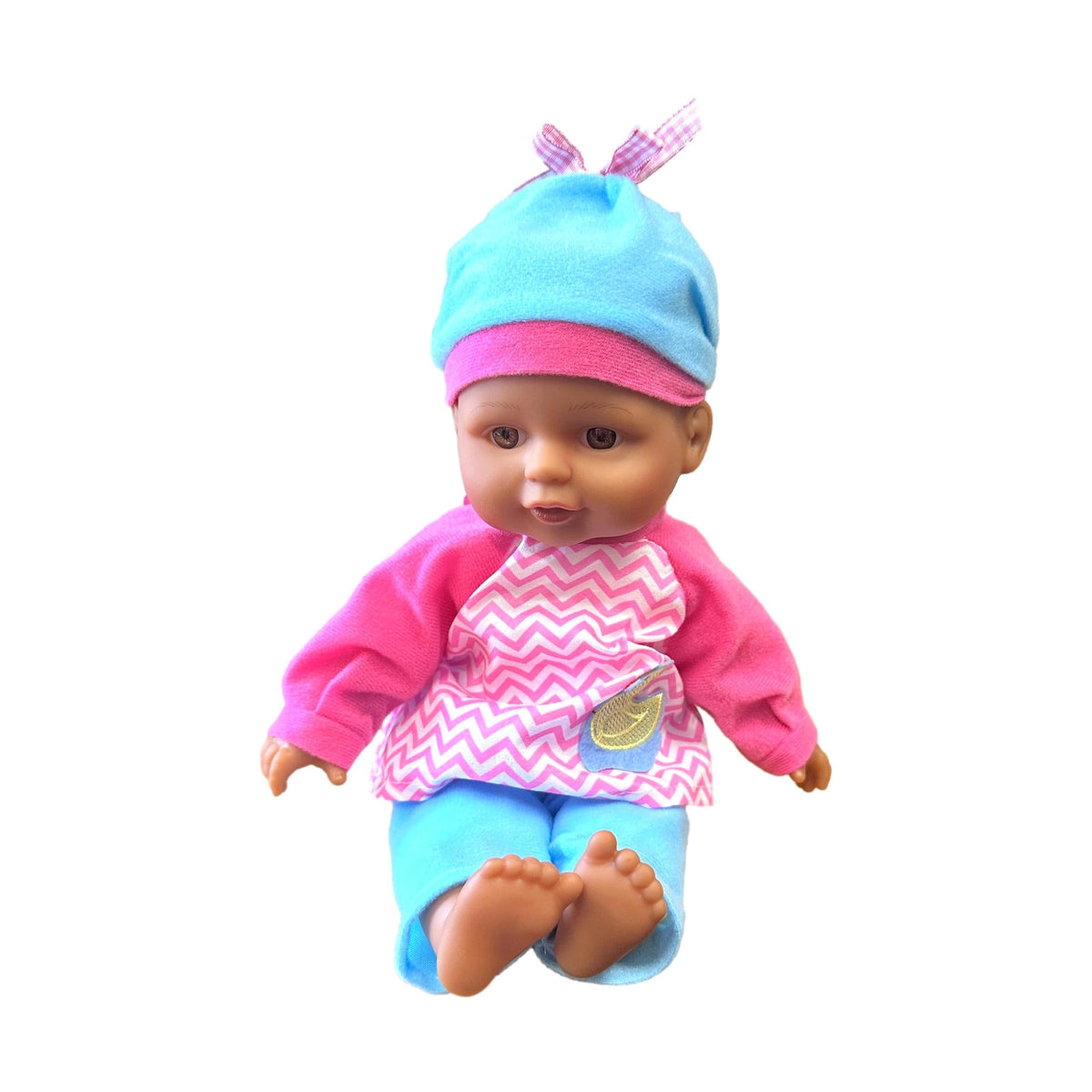 13 EN MUÑECA BABY LILLY NEGRA Y BIBERÓN