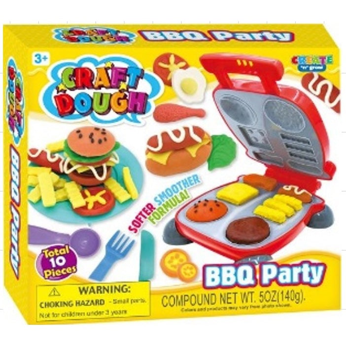 Box of Craft Dough BBQ Party toy.