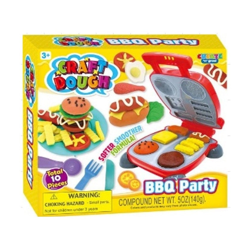 Box of Craft Dough BBQ Party toy.