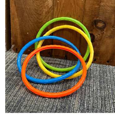 4 PC UNDERWATER DIVE RINGS