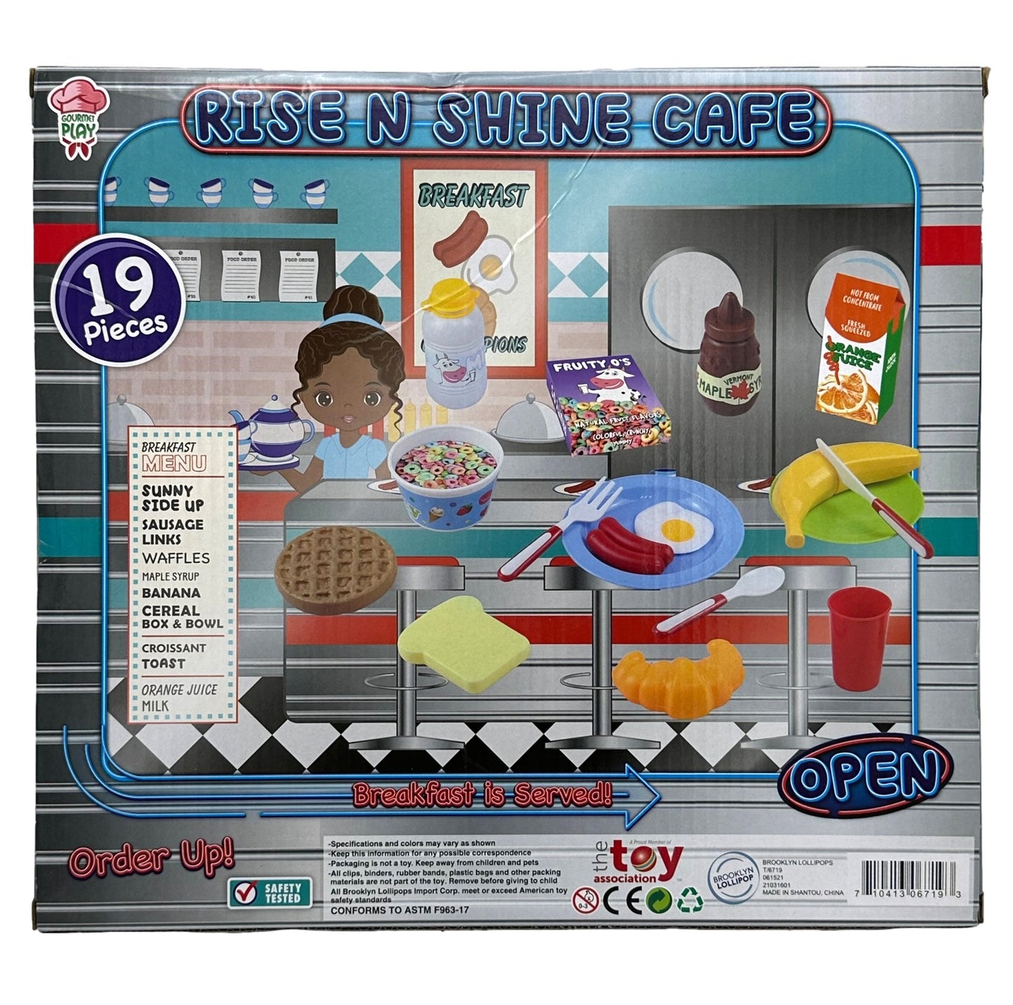 19 PC RISE N SHINE CAFE
