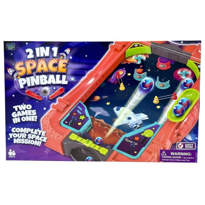 2 IN 1 SPACE PINBALL GAME