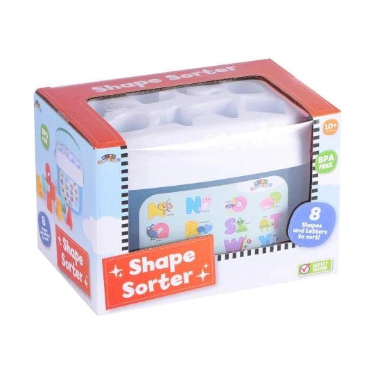 SHAPE SORTER BUCKET ASSORTED