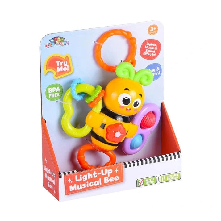 MUSICAL BEE STROLLER TOY