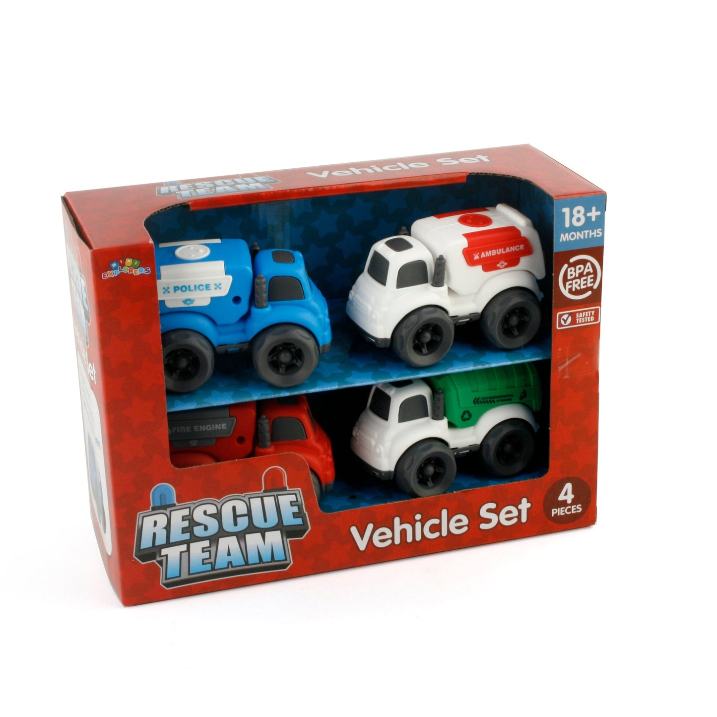 4 PC VEHICLE SET ASSORTED