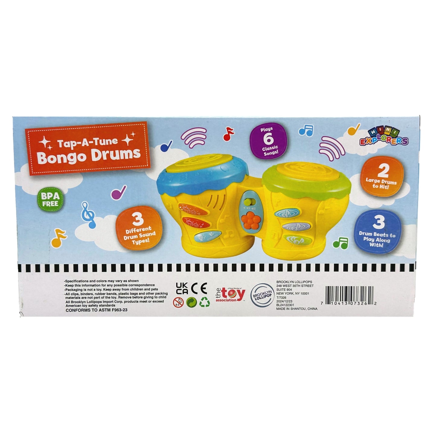TAP-A-TUNE BONGO DRUMS