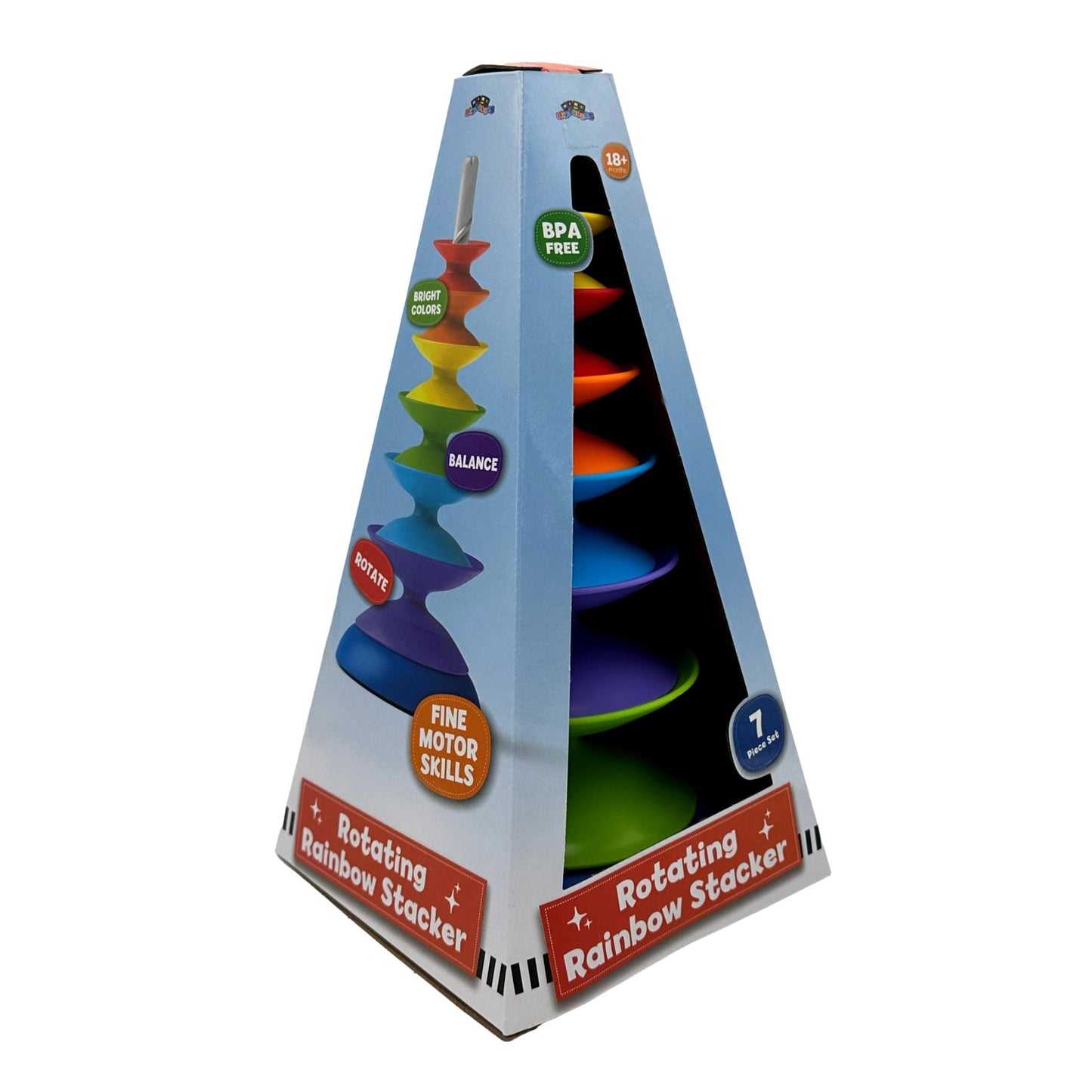 ROTATING RAINBOW STACKER