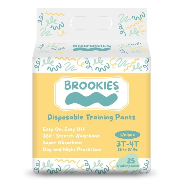 25 CT 3T-4T TRAINING PANTS FOR 26 TO 37 LBS
