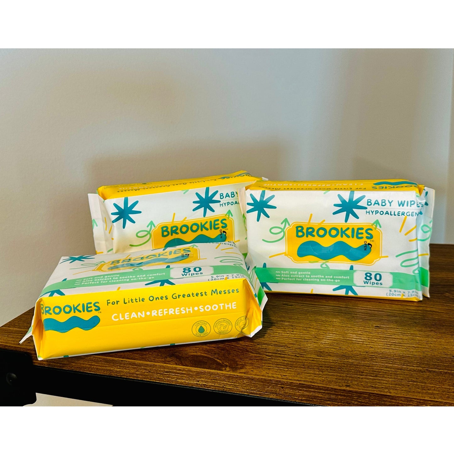 80 CT BABY WIPES WITH ALOE