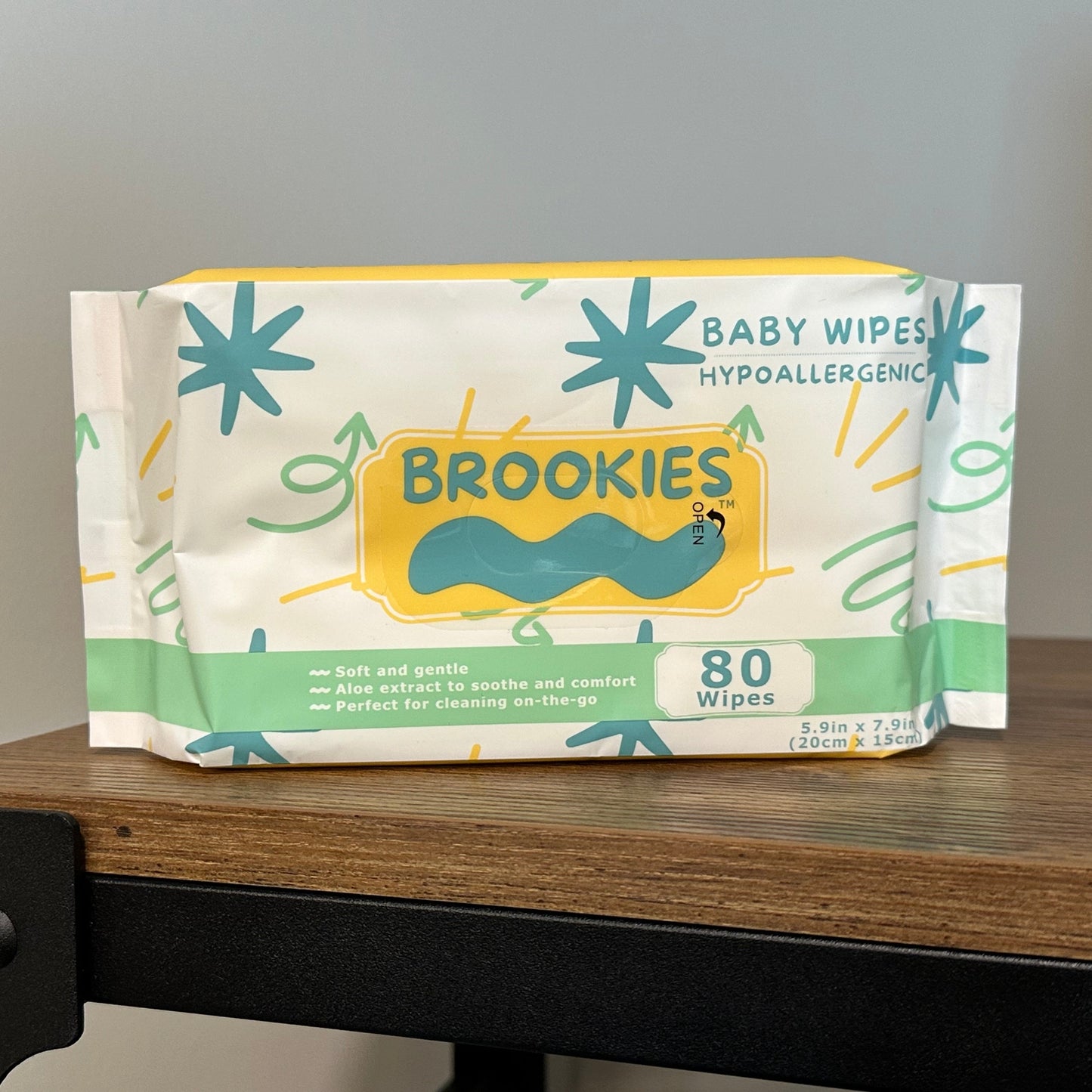 80 CT BABY WIPES WITH ALOE
