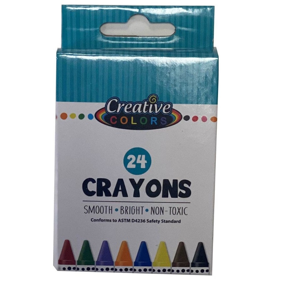 24 CT CRAYONS