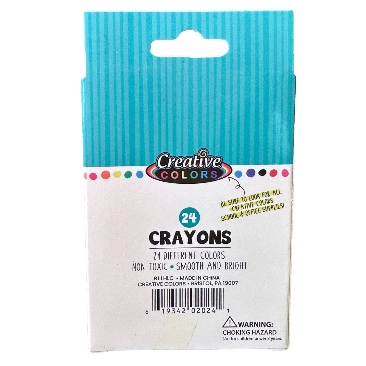 24 CT CRAYONS