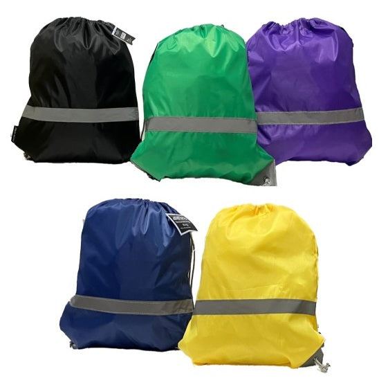 DRAWSTRING NYLON BAG 12 X 16 IN