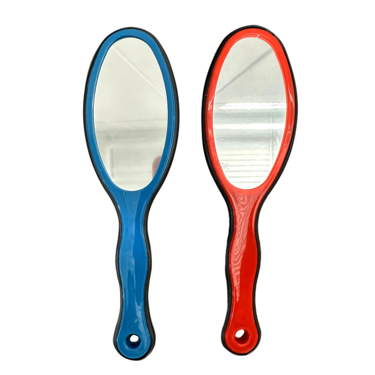 HAIR BRUSH WITH MIRROR ASSORTED