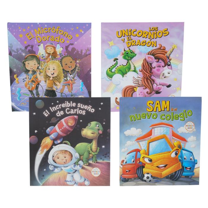 SPANISH HARDCOVER STORY BOOK ASSORTED