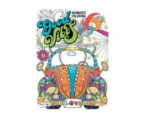 GOOD VIBES ADVANCED COLORING BOOK