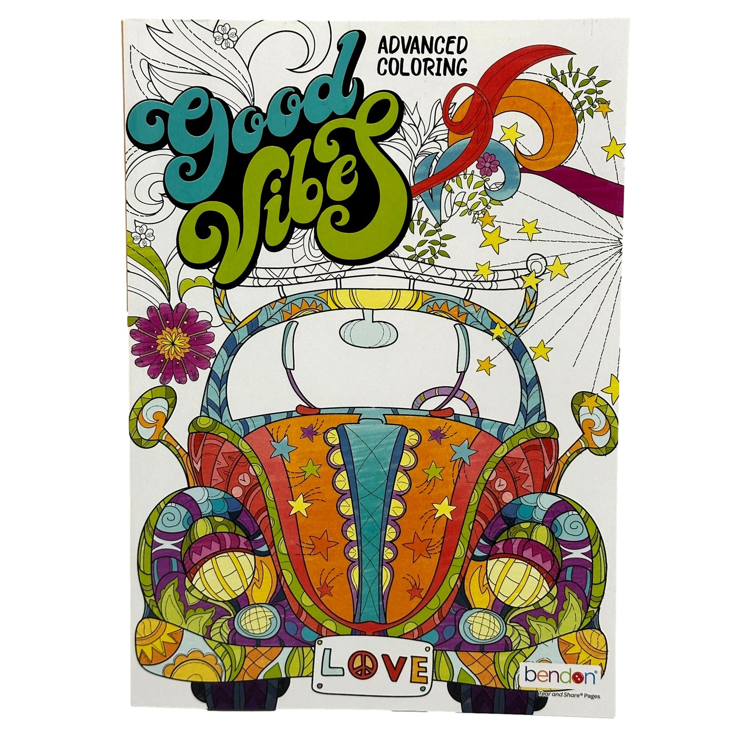GOOD VIBES ADVANCED COLORING BOOK