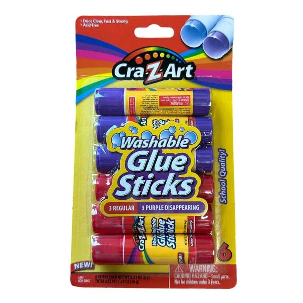 6 CT 0.21 OZ GLUE STICK