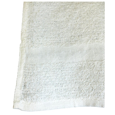 WHITE BATH TOWELS 20 X 40 IN