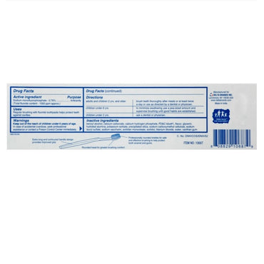 CEPILLO DE DIENTES Y PASTA DENTAL BLANQUEADORA DE 6.4 OZ