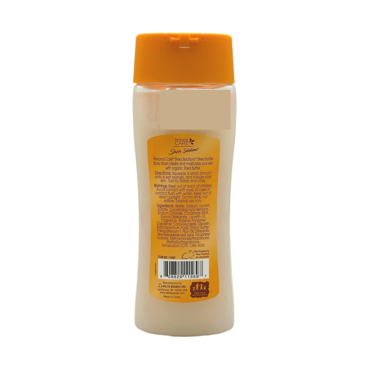 Gel de baño de manteca de karité de 12 oz
