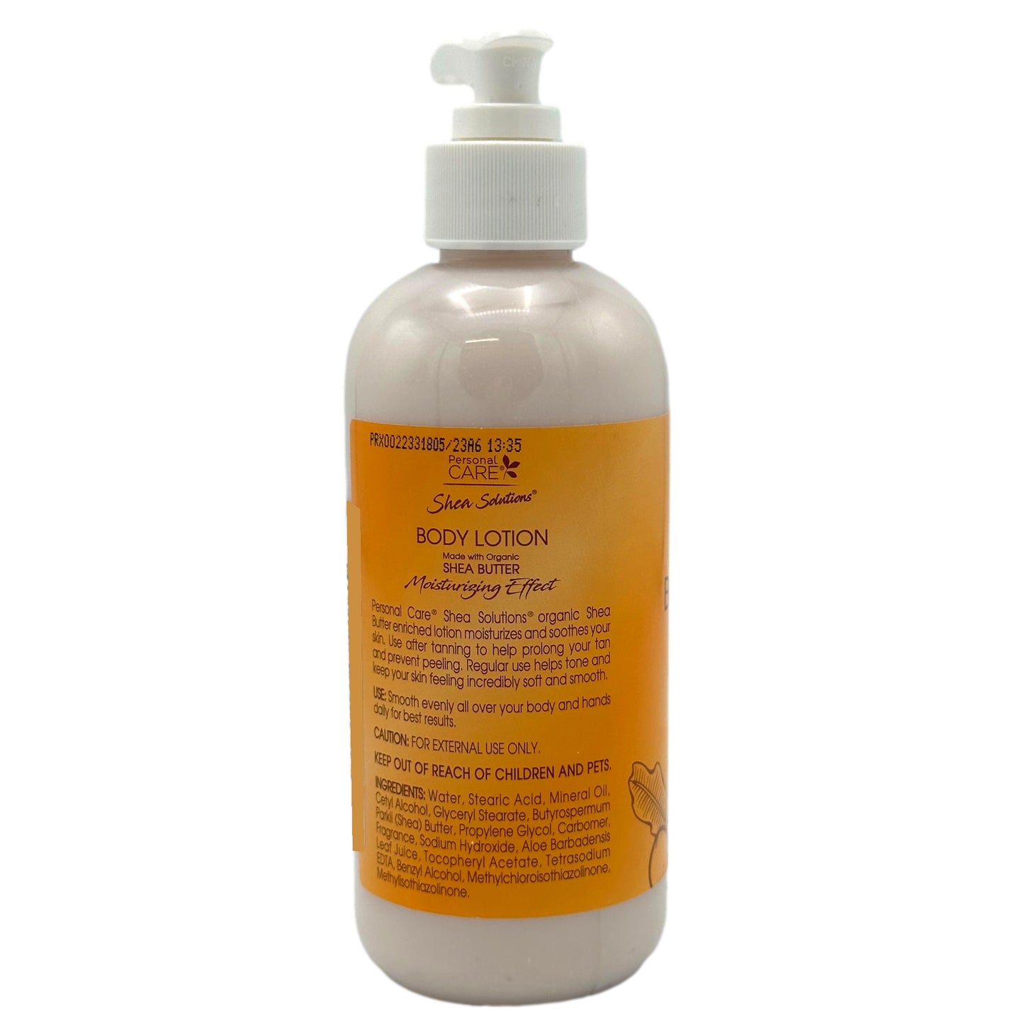 12 OZ SHEA BUTTER BODY LOTION MOISTURIZING EFFECT