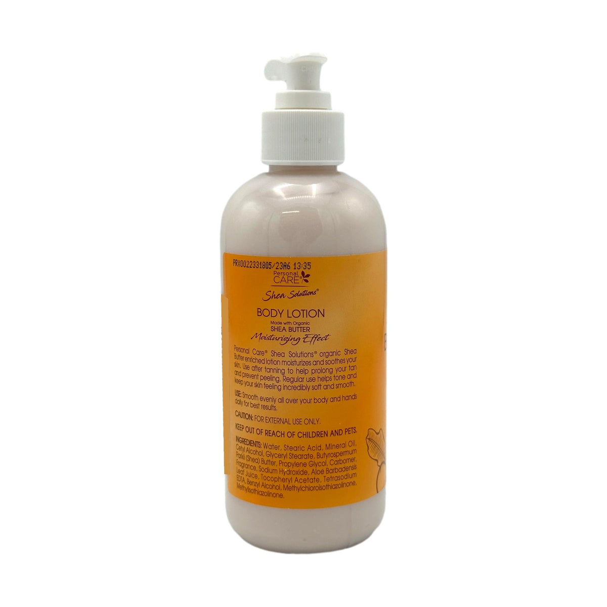 12 OZ SHEA BUTTER BODY LOTION MOISTURIZING EFFECT