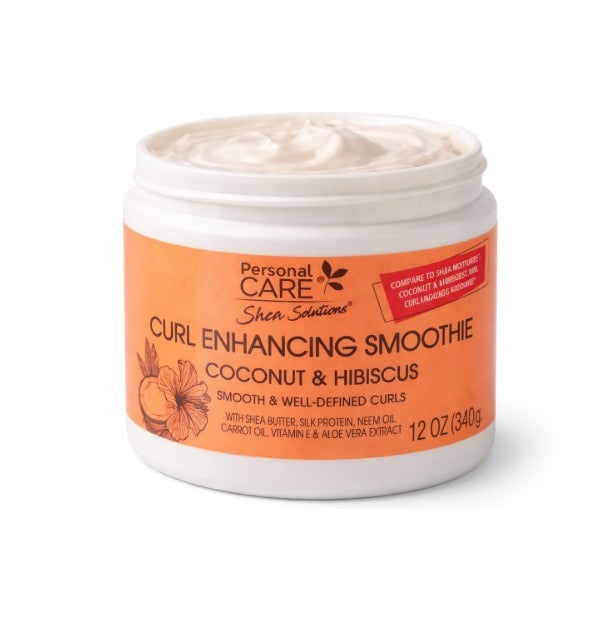 12 OZ COCONUT AND HIBISCUS CURL ENHANSING SMOOTHIE STYLING AGENT